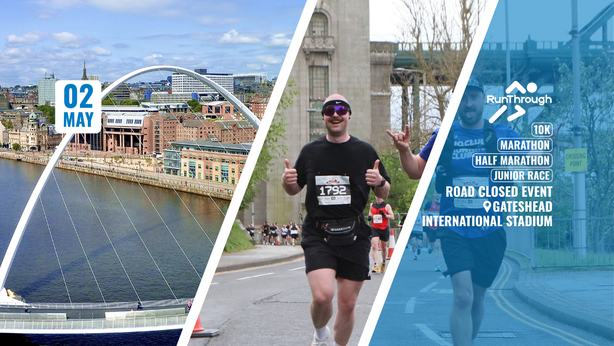 Newcastle-Gateshead Marathon, Half Marathon & 10k May 2027 Newcastle-Gateshead Marathon, Half Marathon & 10k May 2027