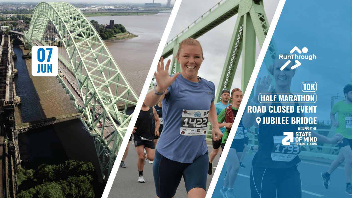 RunThrough UK JUBILEE BRIDGE HALF MARATHON & 10K JUNE 2026 RunThrough UK JUBILEE BRIDGE HALF MARATHON & 10K JUNE 2026