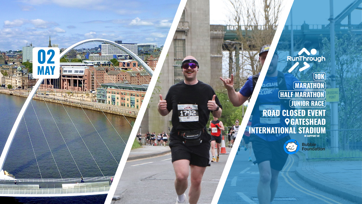 Newcastle-Gateshead Marathon, Half Marathon & 10k May 2027