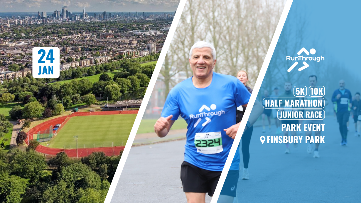 Finsbury Park 5k, 10k, Half Marathon & Junior Run January 2027