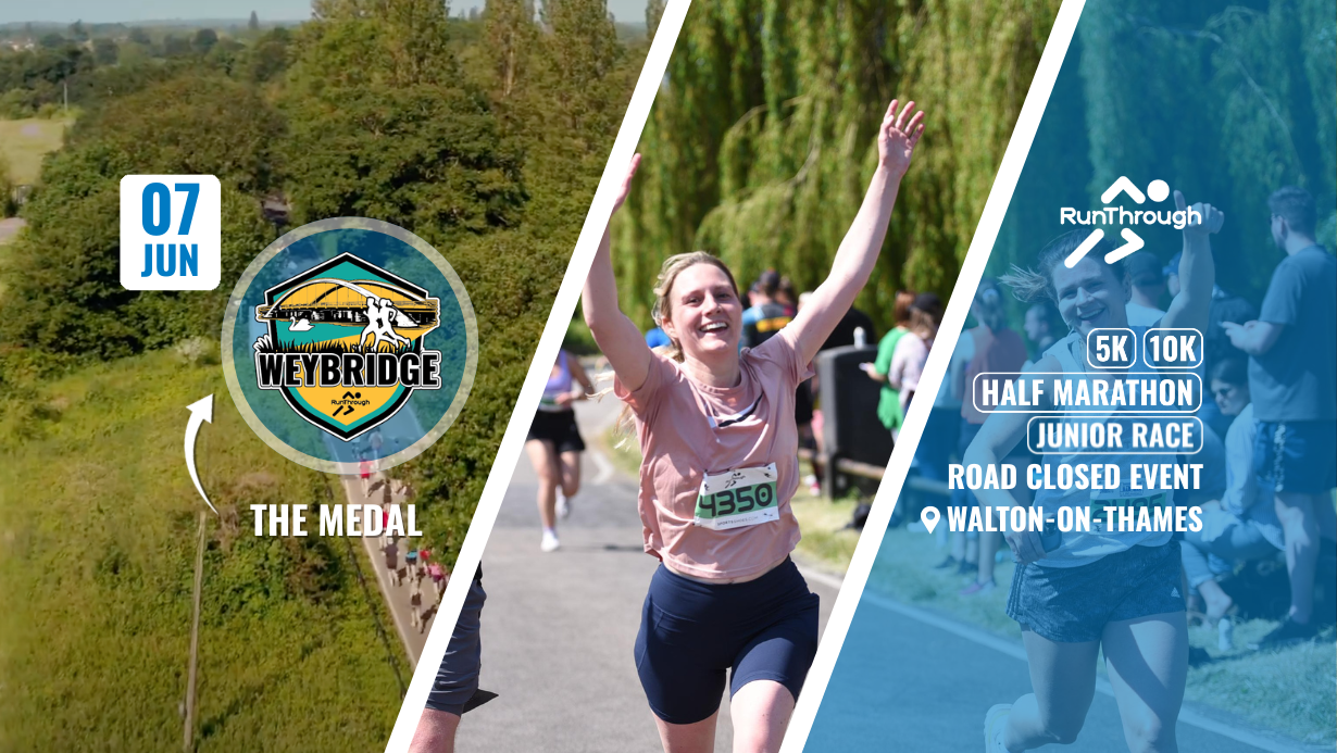Weybridge 5k, 10k, Half Marathon & Junior Race June 2026