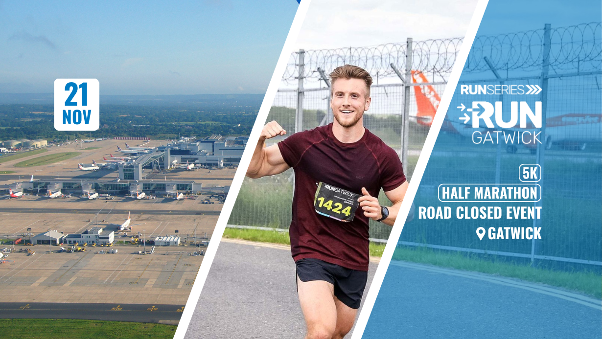 Run Gatwick Half Marathon & 5k November 2027