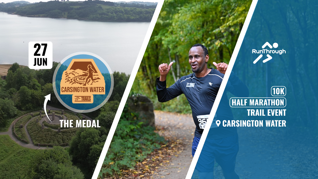 Carsington Water Trail Half Marathon & 10k June 2026