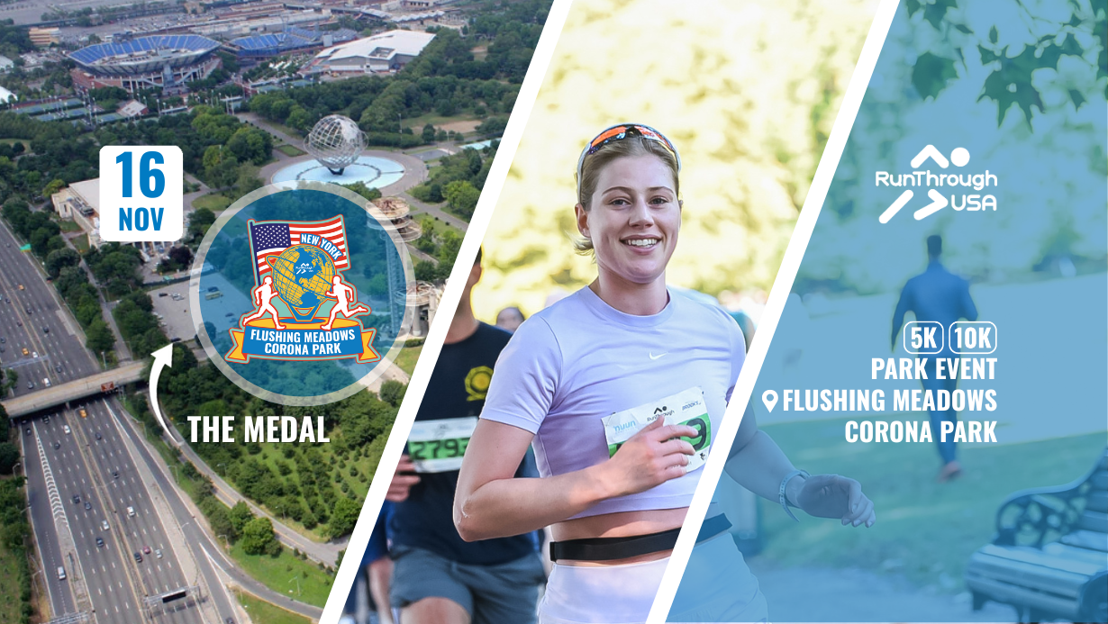 RunThrough USA NEW YORK - FLUSHING MEADOWS CORONA PARK - 5K & 10K NOVEMBER 2025 runthrough-new-york-flushing-meadows-corona-park-5k-10k-november-2025