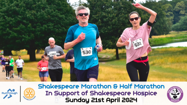 Shakespeare Marathon & Half Marathon- April 2024 Shakespeare Marathon & Half Marathon- April 2024