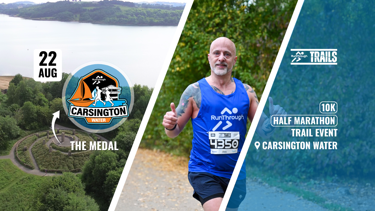 Carsington Water Trail Half Marathon & 10k August 2026 Carsington Water Trail Half Marathon & 10k August 2026