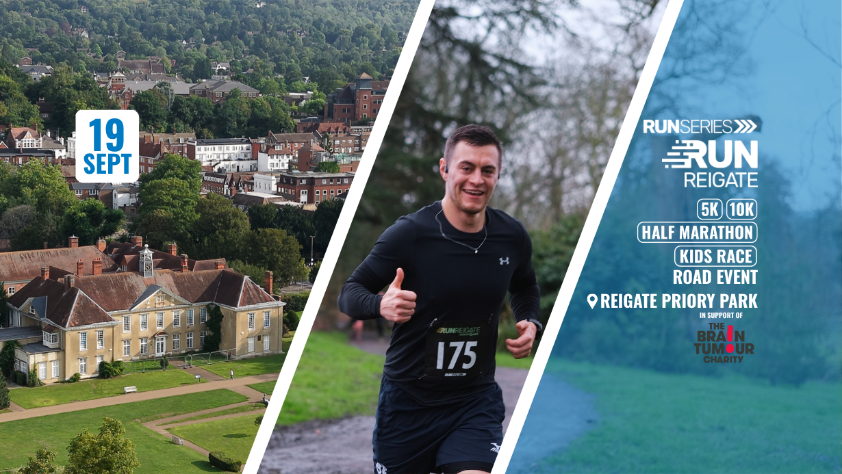 Run Reigate 5k, 10k, Half Marathon & Kids Race September 2027 Run Reigate 5k, 10k, Half Marathon & Kids Race September 2027