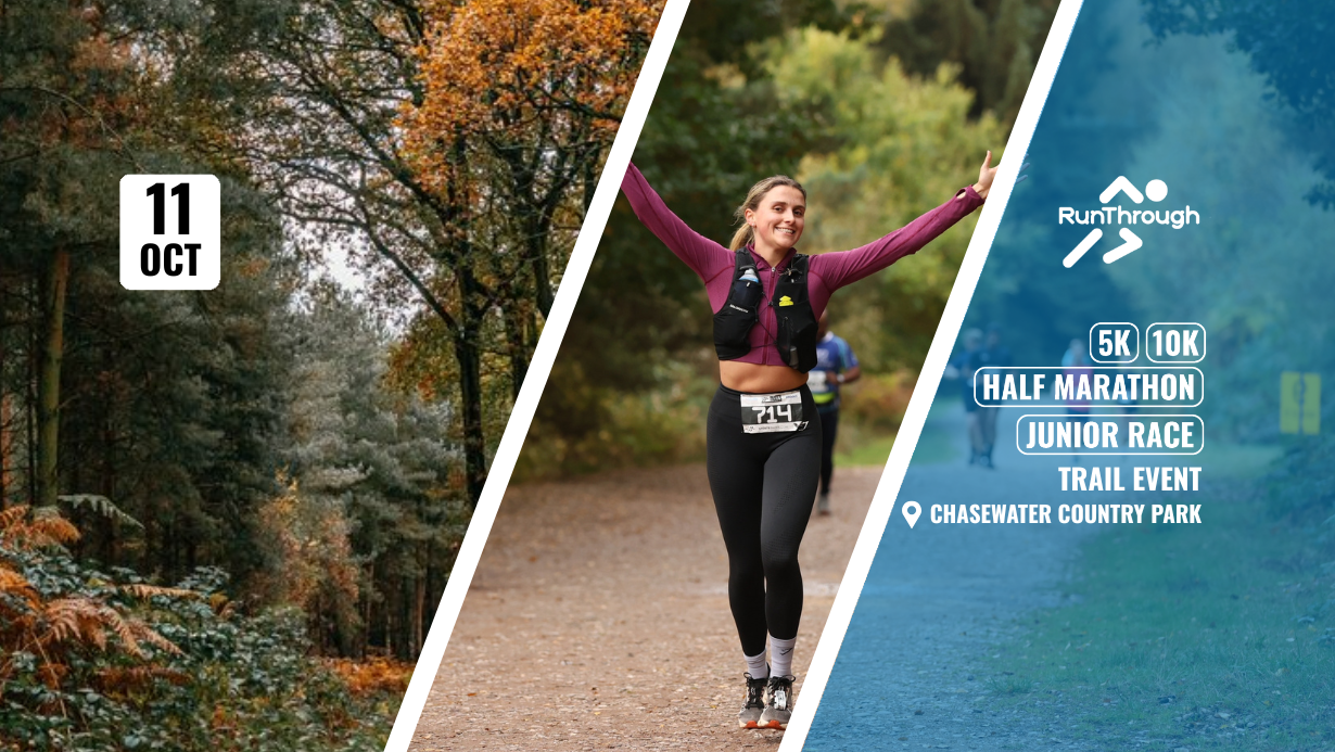 Chasewater Trail Half Marathon & 10k October 2026 Chasewater Trail Half Marathon & 10k October 2026