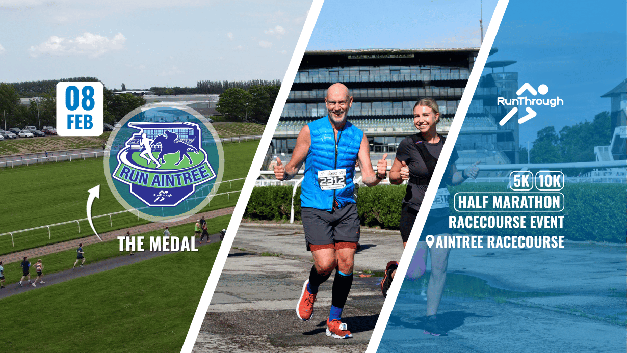 RunThrough UK RUN AINTREE HALF MARATHON, 10K & 5K FEBRUARY 2026 RunThrough UK RUN AINTREE HALF MARATHON, 10K & 5K FEBRUARY 2026