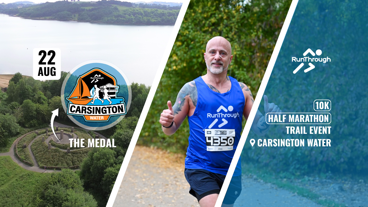Carsington Water Trail Half Marathon & 10k August 2026 Carsington Water Trail Half Marathon & 10k August 2026