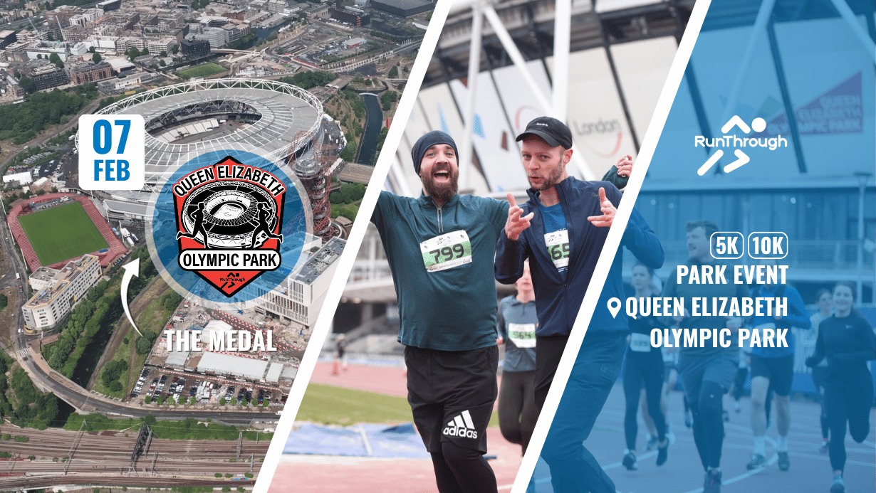 RunThrough UK QUEEN ELIZABETH OLYMPIC PARK 5K & 10K FEBRUARY 2026 RunThrough UK QUEEN ELIZABETH OLYMPIC PARK 5K & 10K FEBRUARY 2026