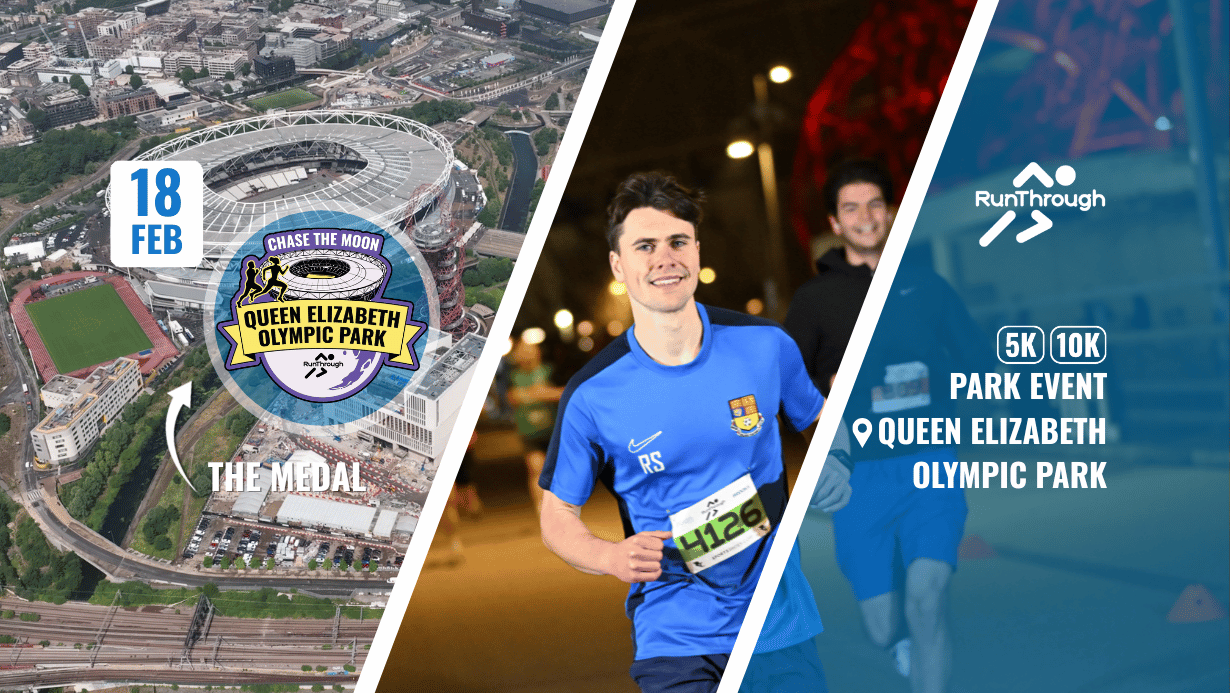 Chase The Moon Queen Elizabeth Olympic Park 5k & 10k February 2026 Chase The Moon Queen Elizabeth Olympic Park 5k & 10k February 2026