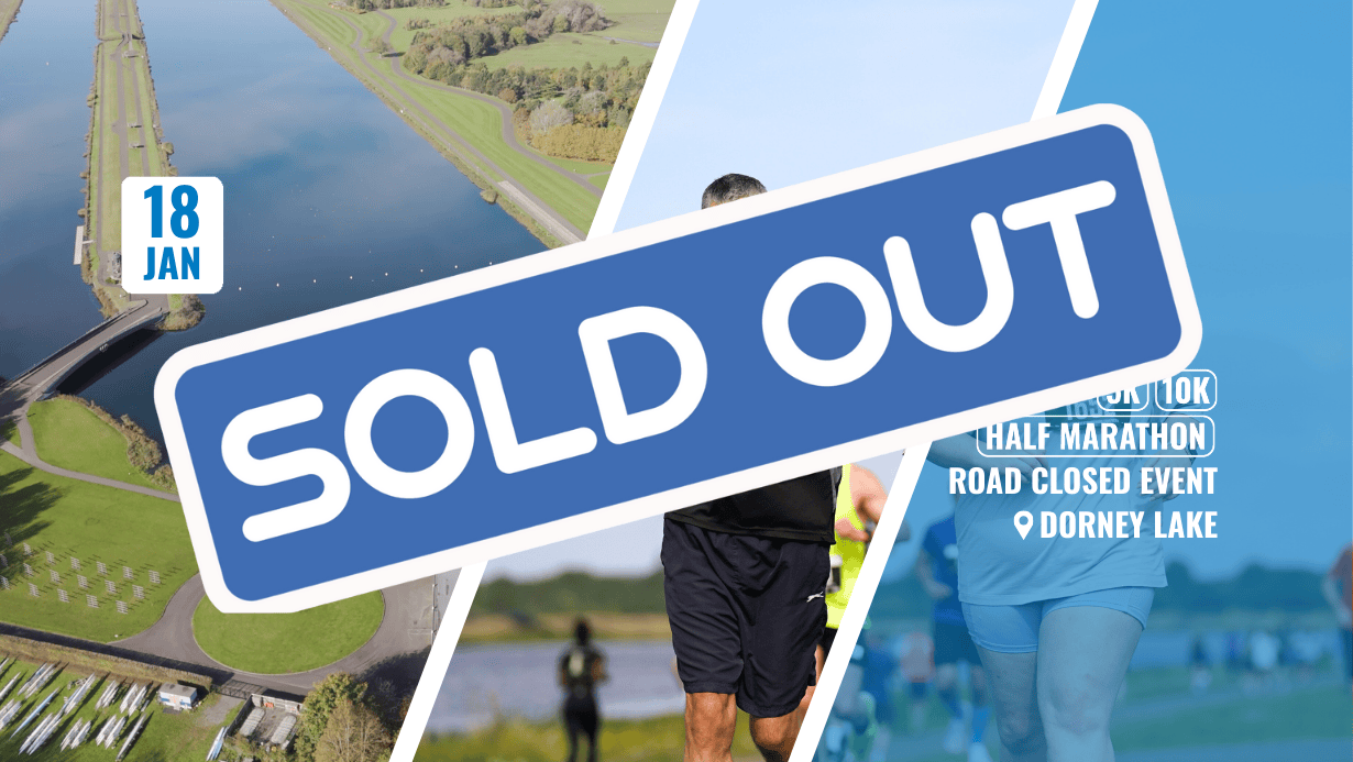 RunThrough UK RUN DORNEY LAKE HALF MARATHON, 10K & 5K JANUARY 2026 Sold Out