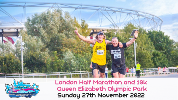 London Half Marathon at Queen Elizabeth Olympic Park 2022 London Half Marathon at Queen Elizabeth Olympic Park 2022