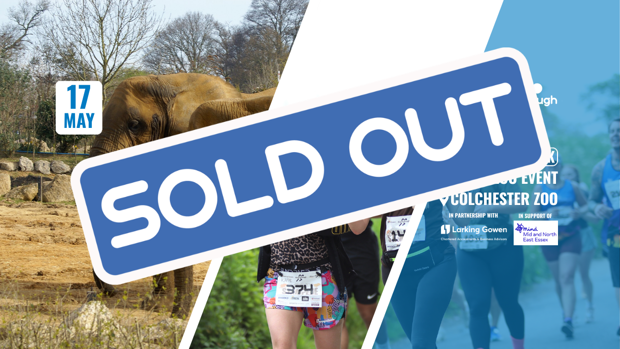 Colchester Zoo Stampede 10k May 2026 Presented By Larking Gowen sold out