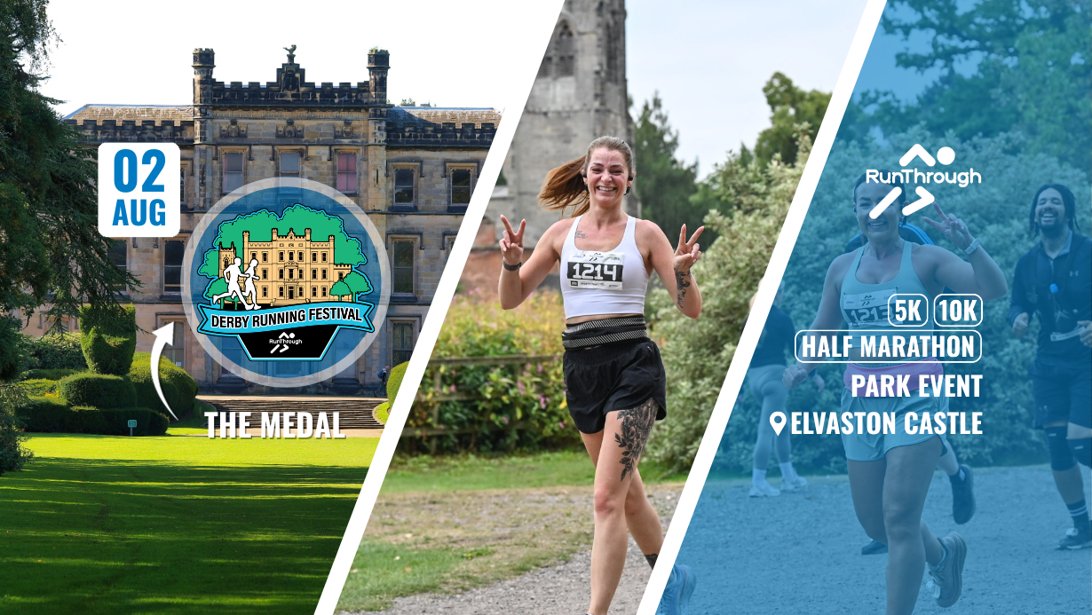 Derby Running Festival 5k, 10k & Half Marathon August 2026 Derby Running Festival 5k, 10k & Half Marathon August 2026